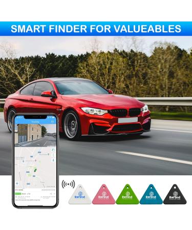 ReFind R3 Smart Tracker. Mini GPS Tag Live Tracking on Free App Bluetooth 5.0. Key Finder Tracker For Luggage Item Finder Dog & Cat Tracker. Compact AIR I TAG For iPhone Android Samsung (Black) - Buy Online on GoSupps.com