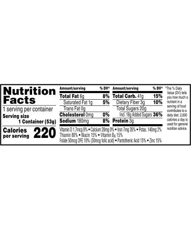 Kellogg's Krave Breakfast Cereal Cups - Chocolate Kids Snacks with 7 Vitamins & Minerals | 22.4oz (12 Cups) - Buy Online on GoSupps.com