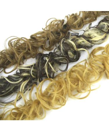 Imissu Large Hair Part | Elastic Hair Tie for Updo & Chignon | Black Hair Extension Band for Girls - International Shipping - Buy Online on GoSupps.com