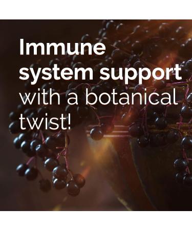 Emergen-C Elderberry Fizzy Drink Mix - Immune Support with High Potency Vitamin C - 18 Count - Buy Online on GoSupps.com