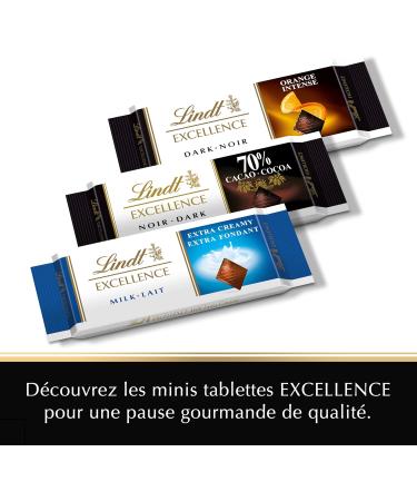 Lindt - EXCELLENCE Bars - Dark Chocolate Orange - 35g x 24 - Buy Online on GoSupps.com