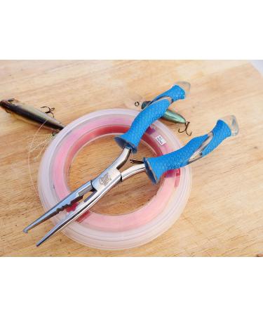 Cuda 8 Stainless Steel Freshwater Fishing Pliers - Needle Nose Blue - Buy Online on GoSupps.com