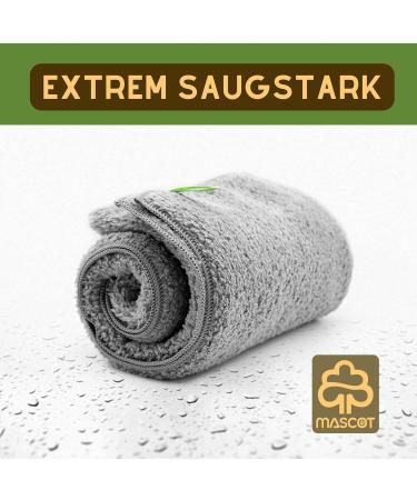 Buy Mascot Dog Towel Set (2-Pack) - Maximum Suction Power Dirt Magnet Fibers XXL Size (50x100 cm) - Perfect for Pfoten & Fur Cleaning - Buy Online on GoSupps.com