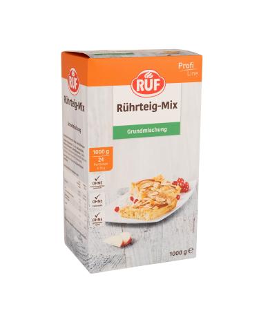 Call stirring cake baking mix versatile baking mix for sheet cake crumble cakes muffins gugelhupf and cake floors 1x1000g dough 1 kg (1 Pack)