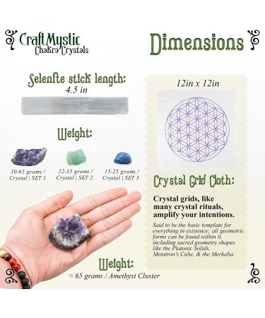 Bulk Set of 33 Real Gemstones & Crystals for Positive Energy | Chakra Healing Stones Necklace Bracelet Set - Ideal for Beginners & Spiritual Care - Buy Online on GoSupps.com