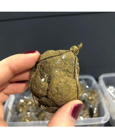 Specimen Healed 1PC Natural Citrine Cluster Pendant Aura Crystal Electroplating Titanium Quartz Cluster Stone Natural Quartz Crystal As a Gift - Buy Online on GoSupps.com