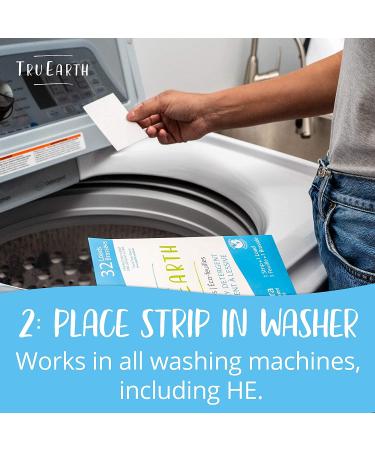 Tru Earth Eco-Friendly Laundry Detergent Sheets - Biodegradable, Zero Waste, 32 Loads, Fresh Linen Scent - Buy Online on GoSupps.com