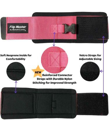 Flip Master Ankle Straps | Tumbling Trainer for Back Flip & Handspring | Gymnastics & Cheerleading Equipment | Adjustable Bands for Girls, Boys & Adults - Buy Online on GoSupps.com
