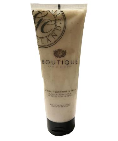 Buy Boutique White Nectarine & Pear Radiance Body Scrub - 8.12 fl. oz. | International Shipping Available - Buy Online on GoSupps.com