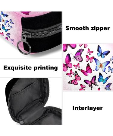 GIAPB Period Bag Sanitary Napkin Storage Holder | Colorful Butterfly Family Color2751 - Buy Online on GoSupps.com