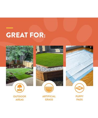 NaturVet Potty Here Training Aid Spray - 8 oz - Indoor & Outdoor Use - Train Puppies & Dogs Where to Potty - Buy Online on GoSupps.com