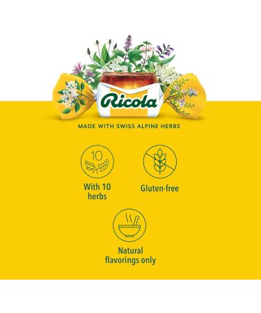 Ricola Lemon Mint Cough Drops 19 Count - Buy Online on GoSupps.com