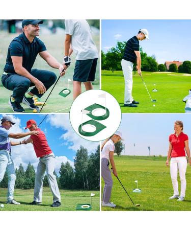 2 Pack Indoor Golf Putting Cup with Flag - Practice Training Aids for Perfecting Your Putting Skills - Buy Online on GoSupps.com