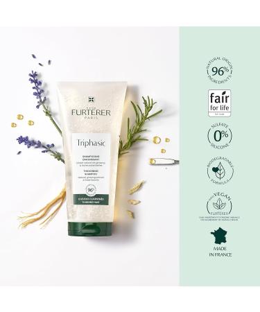 Ren Furterer - TRIPHASIC Shampoo - Pro-Density Complement - Thinning Hair Men & Women Silicone-free - 200ml - Buy Online on GoSupps.com