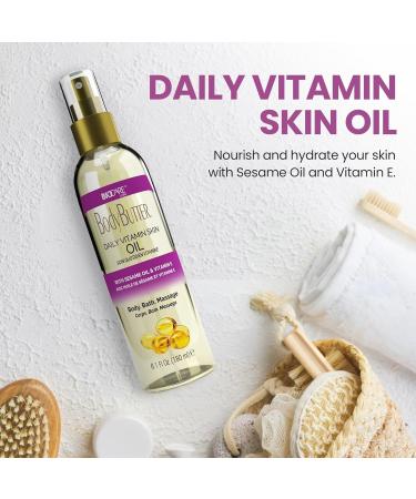 Biocare Daily Vitamin Body Oil - Nourishing Sesame Seed Oil & Vitamin E for Radiant Skin | Buy Internationally - Buy Online on GoSupps.com