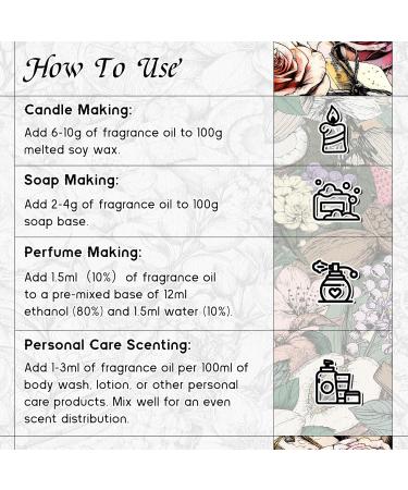 HIQILI English Pear & Freesia Fragrance Oil for Perfume Inspired by J-Malone Candle & Soap Making Sweet Scents for Essential Oil Diffuser Home Spray - 1 Fl Oz Chypre-English Pear & Freesia 1 Fl Oz (Pack of 1) - Buy Online on GoSupps.com