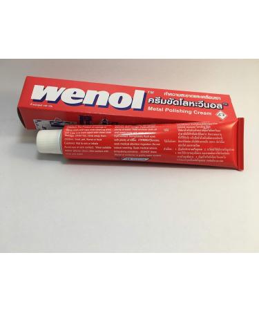 Wenol Metal Polishing Cream 100g - Premium Shine for All Metals | International Shipping Available - Buy Online on GoSupps.com