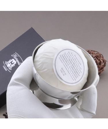 Haryali London Stainless Steel Shaving Bowl with Lid - Durable & Easy to Handle - Elegant Design, Perfect Companion for Shaving Kit - Buy Online on GoSupps.com