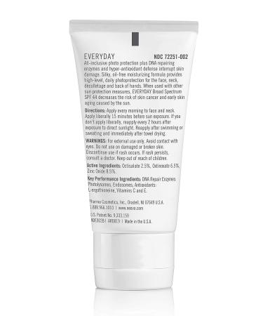 NEOVA SmartSkincare Facial Sunscreen SPF 44 | Oil-Free & Non Comedogenic | 2.5 fl. Oz - Buy Online on GoSupps.com