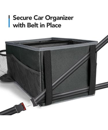Auto Organizer Storage Box for Kids - Car Travel Accessories with Cup Holders Tissue Box & Storage for Toys Books & Snacks - Buy Online on GoSupps.com