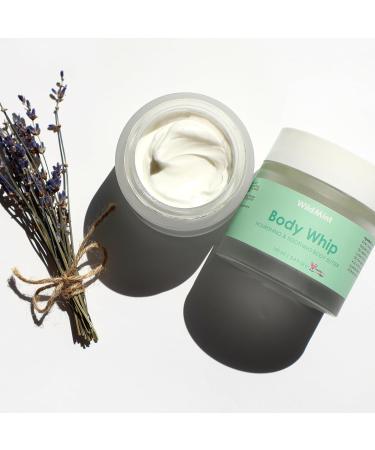 WildMint Body Whip Natural Body Butter | Ultra-Hydrating Body Cream for Skin Soft & Smooth | Shea Butter Hydrates & Boost Collagen for Dry Damaged Skin| UK Made Vegan & Cruelty-Free Skincare | 120ml - Buy Online on GoSupps.com