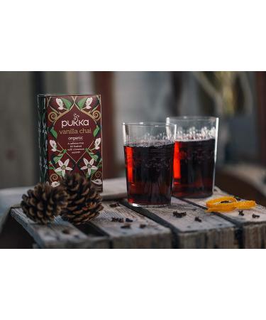 Buy Pukka Herbs Organic Vanilla Chai Tea - Delicious & 100% Natural - Buy Online on GoSupps.com
