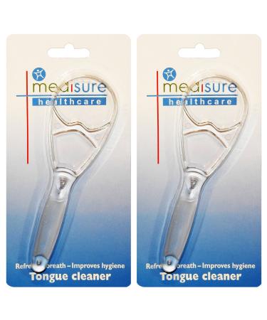 Medisure Healthcare Tongue Cleaner Oral Care Oral Care Paddle Scrapper x 2