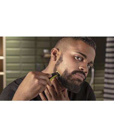 Philips QP2520/65 OneBlade Trim, Edge & Shave Kit - Yellow/Black - Buy Online on GoSupps.com