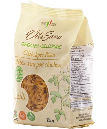 Vita Sana Organic Chickpea Fusilli 225 Grams - Buy Online on GoSupps.com