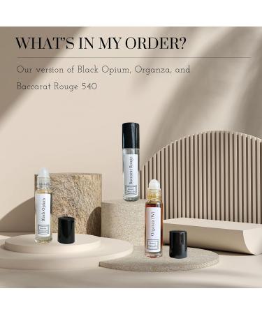 Womens Perfume Set - Fragrance Oil For Women Roll On Body Oil Perfume Samples Gift For Her Perfume Oil Sampler (Woody Collection) - Buy Online on GoSupps.com