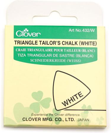 White Clover Triangle Tailors Chalk - High-Quality Sewing Tool - Buy Online on GoSupps.com