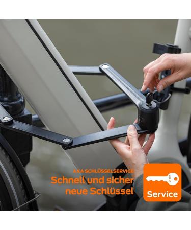 Axa Fold 100 Folding Bike Lock - Safety Level 9 100cm Long Dirt Cover Includes 2 Keys | International Shipping Available - Buy Online on GoSupps.com