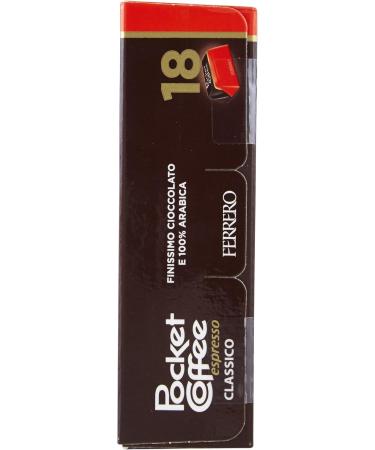  Ferrero Ferrero Pocket Classic Coffee Chocolate and 100% Arabica Coffee Praline Pack of 18 Pralines - 225g - Buy Online on GoSupps.com