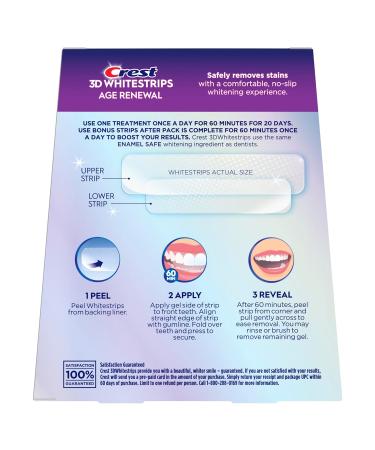 Crest 3DWhitestrips Professional Effects + 1 Hour Express Teeth Whitening Kit - 20 Treatments, 23 Levels Whiter - Buy Online on GoSupps.com