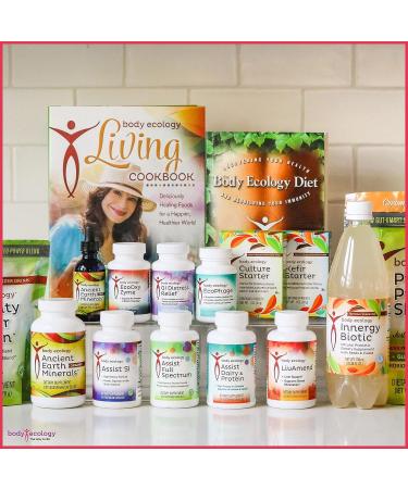 Body Ecology Ancient Earth Minerals | Plant-Derived Trace Mineral Supplement | Immunity Support & Detox | Non-GMO | 120 Capsules - Buy Online on GoSupps.com