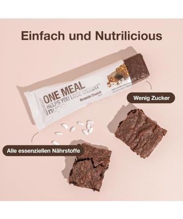 NUPO One Meal - Brownie Crunch - 15 Bar - Buy Online on GoSupps.com