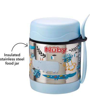 Nuby Thermos Jar: Insulated Food Flask for Hot & Cold Meals - Unisex 12 Months - Buy Online on GoSupps.com
