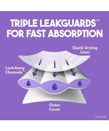 Luvs Pro Level Leak Protection Diapers Size 5 - 172 Count Economy Pack | Pack of 1 - Buy Online on GoSupps.com