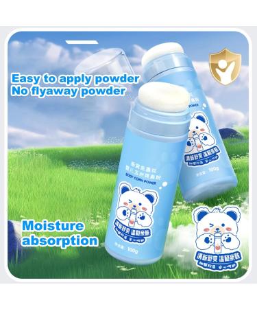 Natural Dusting Powder for - Anti Itch Formula Talcum Free | Body Powder to Soothe Skin Prevent Diaper Rash Gentle & Safe for Skin - Buy Online on GoSupps.com