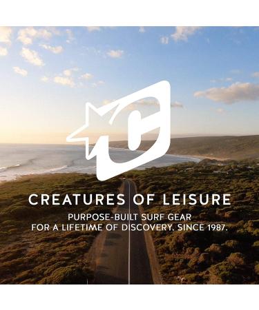 Creatures of Leisure 6ft0 Reliance Lite Shortboard Leash - Cyan Speckle Black - Buy Online on GoSupps.com