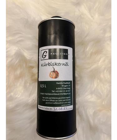 Handmade Gift Set: Pumpkin Seed Oil 500ml Pumpkin Seeds & Salt | Authentic Styrian Farm Shop Austria - Buy Online on GoSupps.com