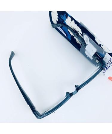 Foster Grant Coloread Blue Posh Women's Reading Glasses +1.25 | Stylish & Comfortable with Case - Shop Internationally - Buy Online on GoSupps.com