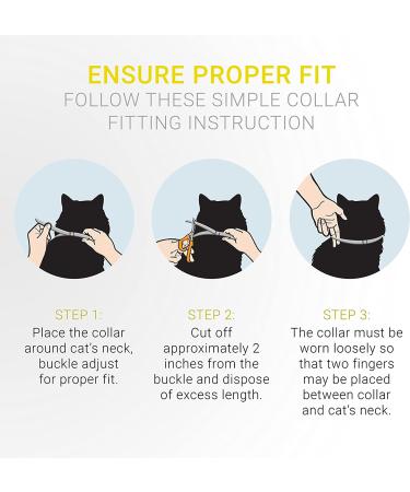 Sobaken Flea Collar for Cats - Natural Tick and Flea Prevention - One Size Fits All - 13 inch - 8 Month Protection | 1 Pack - Buy Online on GoSupps.com