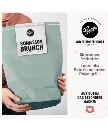 Gepps Wunderkost Sunday Brunch Gourmet Gift Set - Delicious Strawberry Champagne Fruit Spread & Breakfast Delicacies | Perfect Gift Basket for Food Lovers - Buy Online on GoSupps.com