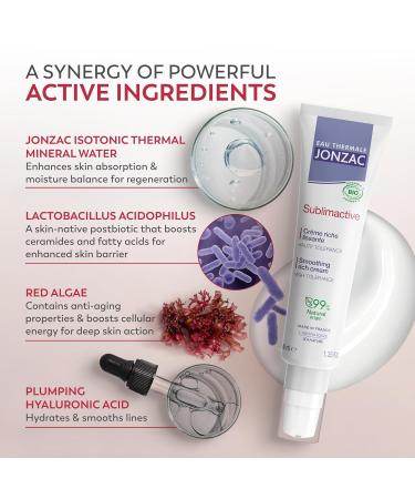 Sublimactive Organic Anti-Aging Rich Cream for Women | Firm & Smooth Skin | Shea Butter | Natural Skin Care | Safe for Sensitive Skin - 1.35 fl oz - Buy Online on GoSupps.com