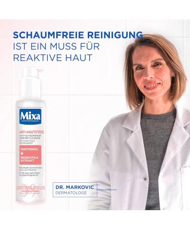  Mixa Mixa Non-Foaming Stress Relief Face Wash with Panthenol & Probiotic Extract for Stressed Skin 150ml - Buy Online on GoSupps.com