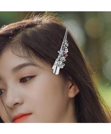Beaupretty Hair Clips hair accessories hair barrettes women hairpin hair decoration large barrette large hairpins hairpin for women rhinestone hairpins clip Metal Miss girl Vintage Hair Clips - Buy Online on GoSupps.com
