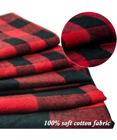 Dog Bandana EYLEER Pet Dog Bandanas Cotton Reversible Triangle Red Plaid Autumn Fall Christmas Thanksgiving Halloween Scarf Bibs Dog Accessories for Small Medium Large XL Dog Puppy(L Size) (Red/Black) - Buy Online on GoSupps.com