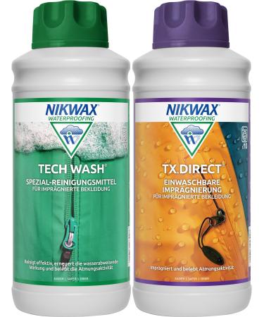 VAUDE Nikwax Tech Wash+tx-direct 2x1l (Vpe3) Single - Buy Online on GoSupps.com