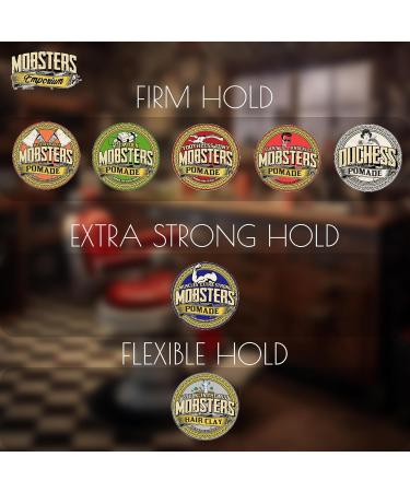 Mobsters Pomade Regular Hold Water Based Deluxe Matte Finish Hair Wax 140g Tin - Lucky Knuckles Edition | Pro Salon Use | Men's Hair Styling - Buy Online on GoSupps.com